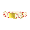 Christmas Cat Dog Collar - metal gold