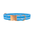 Seagull Ocean Dog Collar - metal rose gold