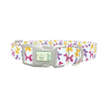 Balloon Dog Pattern Dog Collar - plastic silver
