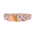 Dinosaur Mix Dog Collar - metal rose gold