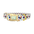 Rooster Sun Dog Collar - plastic gold