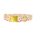 Christmas Western Dog Collar - plastic gold