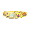 Birthday Cake Dog Collar - plastic gold