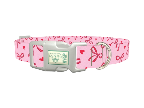 Valentine Bow Dog Collar