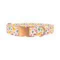Christmas Western Dog Collar - metal rose gold