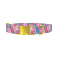 Floral Hyacinth Dog Collar - metal gold