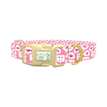 Love Speech Bubble Dog Collar - plastic gold