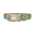 Christmas Cowboy Dog Collar - plastic rose gold