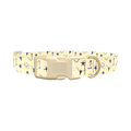 Cowboy Western Heart Dog Collar - plastic rose gold