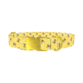 Bee Science Dog Collar - metal gold
