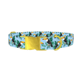 Tropical Toucan Dog Collar - metal gold