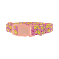 Banana Cherry Dog Collar - plastic rose gold