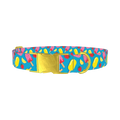 Summer Ice Cream Dog Collar - metal gold