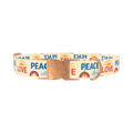 Peace Love Rainbow Dog Collar - metal rose gold