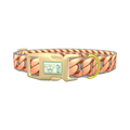 Rose Gold Link Dog Collar - plastic gold