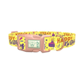 Birthday Cake Dog Collar - plastic rose gold