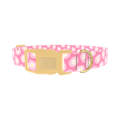 Easter Egg Daisy Dog Collar - plastic gold