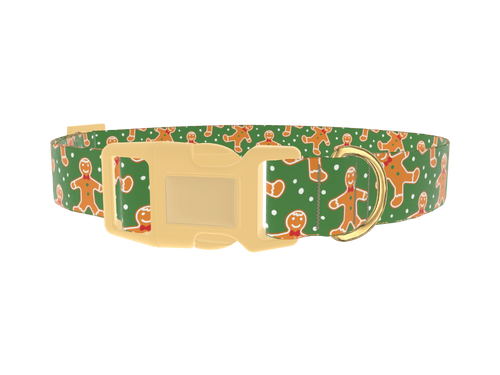 Gingerbread Cookie Dog Collar