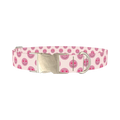 Heart Eyes Emoji Dog Collar - metal silver