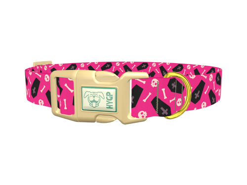 Halloween Coffins Dog Collar