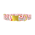 Queen of Hearts Dog Collar - metal gold