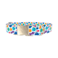 Christmas Ornaments Dog Collar - metal silver