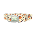 Witchy Pumpkin Halloween Dog Collar - plastic silver