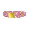 Cowboy Ghost Dog Collar - metal gold