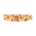 Thanksgiving Feast Dog Collar - metal rose gold