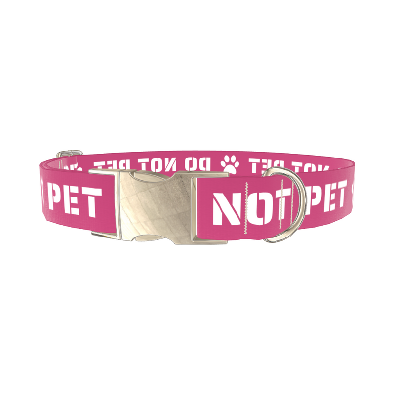 Do Not Pet Dog Collar