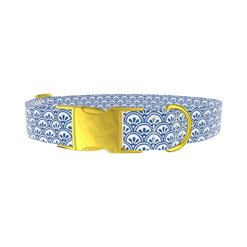 Geometric Japanese Dog Collar