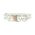 Pastel Tulip Pattern Dog Collar - Thumbnail 2