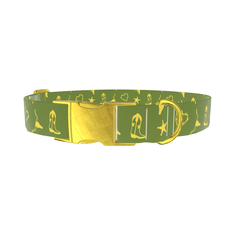 Cowboy Star Dog Collar