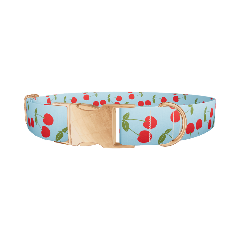 Cherry Fruit Dog Collar