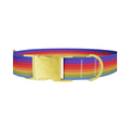 Rainbow Hexagon Dog Collar - Thumbnail 1
