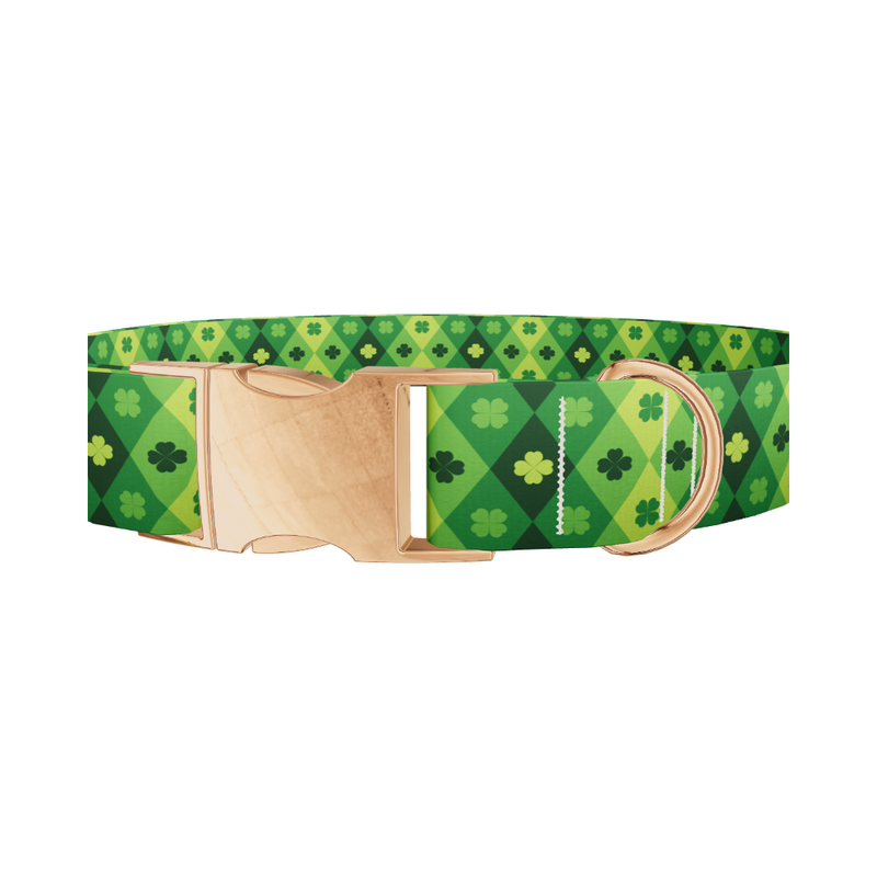 Geometric Clover Dog Collar