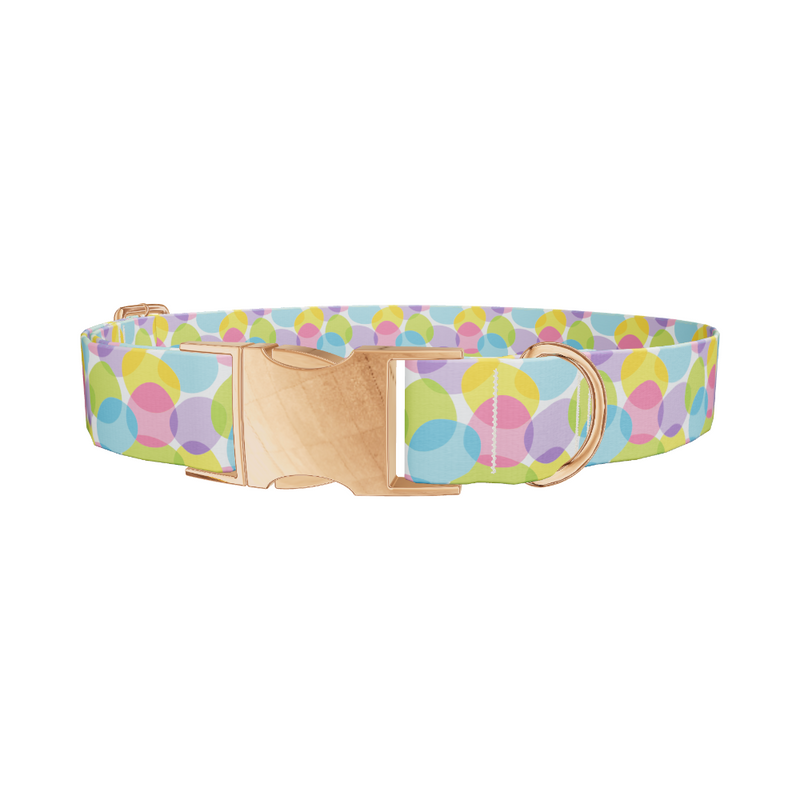 Pastel Easter Egg Dog Collar