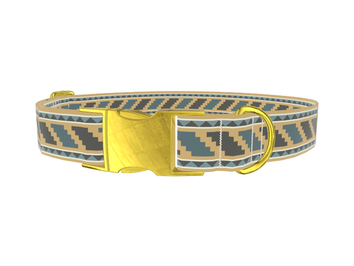 Southwestern Geometric Dog Collar