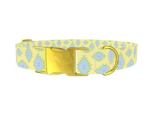 Geometric Diamond Dog Collar