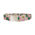 Pink Avocado Print Dog Collar - Thumbnail 3