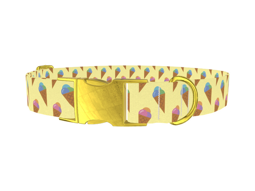 Ice Cream Cone Dog Collar