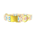 Pastel Abstract Dog Collar - Thumbnail 1