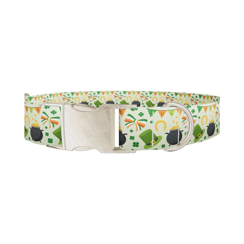 Irish Luck Dog Collar
