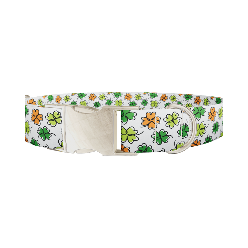 Shamrock Clover Dog Collar