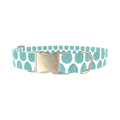 Teal Easter Egg Pattern Dog Collar - Thumbnail 3