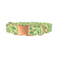 Green Silhouette Meadow Dog Collar - Thumbnail 2