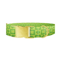 Checkerboard Clover Dog Collar - Thumbnail 1