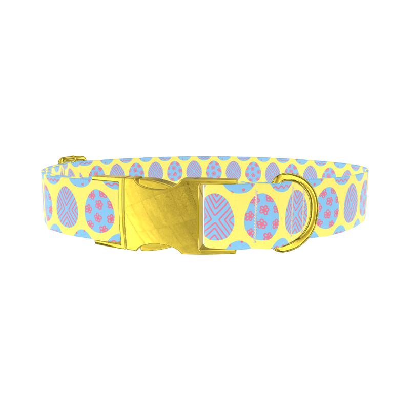 Easter Egg Pattern Dog Collar