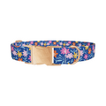 Dark Floral Blossom Dog Collar - Thumbnail 2