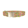 Colorful Wave Pattern Dog Collar - Thumbnail 3